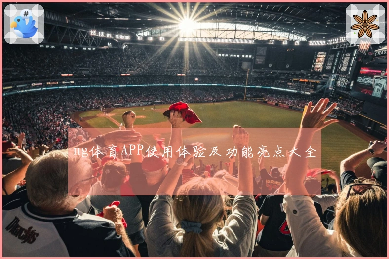 ng体育APP使用体验及功能亮点大全